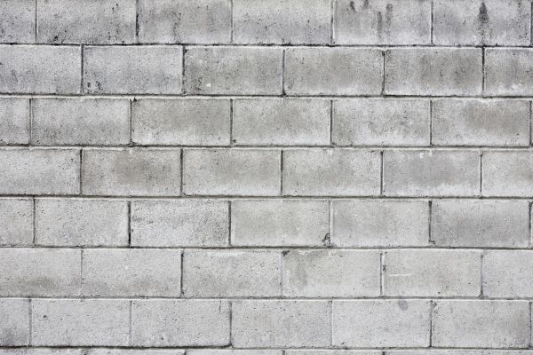 Cinder Block Wall Installation in Portland