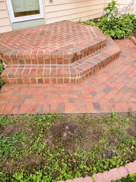 Brick Stoop Repair in Portland