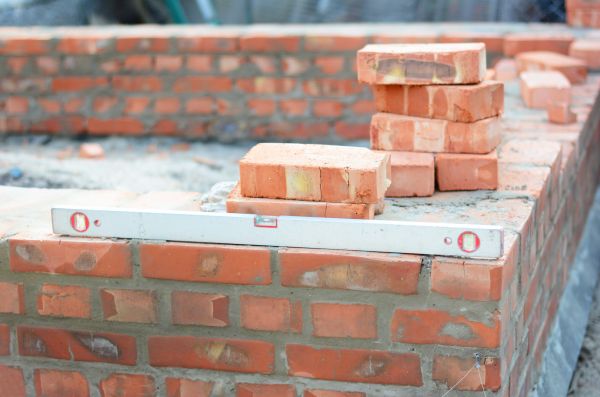 Brick Foundation Installation in Portland